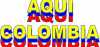 Logo for Aqui Colombia
