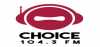 Logo for Choice FM 104.3