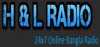 Logo for Health and Law Radio