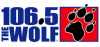 Logo for 106.5 The Wolf