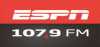 Logo for ESPN 107.9 FM
