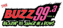 Logo for 99.3 The Buzz