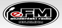 Logo for E FM Radio