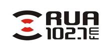 Logo for RUA FM