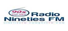 Logo for Radio Nineties Fm