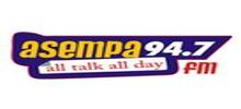 Logo for Asempa 94.7 FM