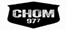 Logo for CHOM FM