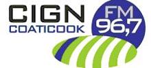 Logo for CIGN FM