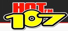 Logo for Hot 107 FM