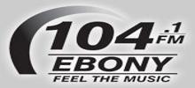 Logo for Ebony 104.1 FM