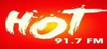 Logo for HOT 91.7 FM