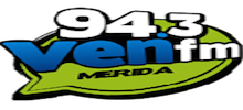 Logo for 94.3 Ven FM