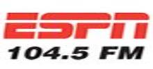 Logo for ESPN 104.5 FM