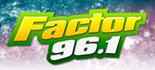 Logo for Factor 96.1 FM