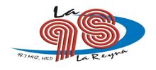 Logo for La 98 FM