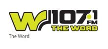 Logo for W 107.1 FM
