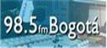 Logo for 98.5 FM Bogota