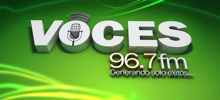 Logo for Voces FM 96.7