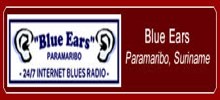 Logo for Blue Ears Blues Radio