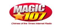 Logo for Magic 107 Chimes Radio