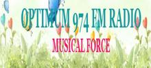 Logo for RADIO OPTIMUM FM 974