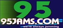 Logo for 95 Jams 80s
