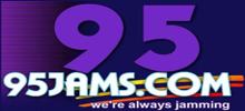 Logo for 95 Jams Rock
