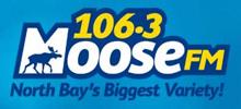 Logo for 106.3 Moose FM