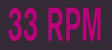 Logo for 33 RPM Radio