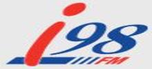 Logo for i98 FM