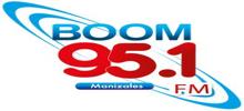 Logo for Manizales Boom 95.1 FM