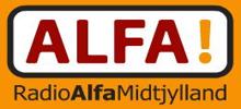 Logo for Radio Alfa Midtjylland
