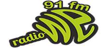 Logo for We Radio 91 FM