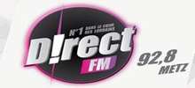 Logo for Direct FM 92.8