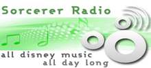 Logo for Sorcerer Radio Disney Music