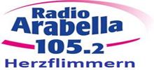 Logo for Radio Arabella 105.2 Herzflimmern