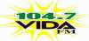 Logo for 104.7 Vida FM