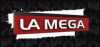 Logo for LA MEGA 96.5 FM