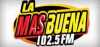 Logo for LA MAS BUENA 102.5 FM