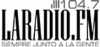 Logo for La Radio 104.7 FM
