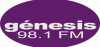 Logo for Genesis 98.1 FM