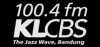 Logo for KLCBS 100.4 FM