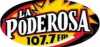 Logo for La Poderosa 107.7 FM