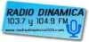 Logo for Radio Dinamica 103