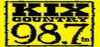 Logo for KIX Country 98.7