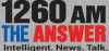 Logo for 1260 AM The Answer