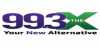 Logo for 99.3 The X