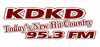 Logo for KDKD 95.3 FM