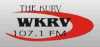 Logo for WKRV 107.1 FM