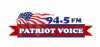 Logo for Patriot Voice 94.5 FM